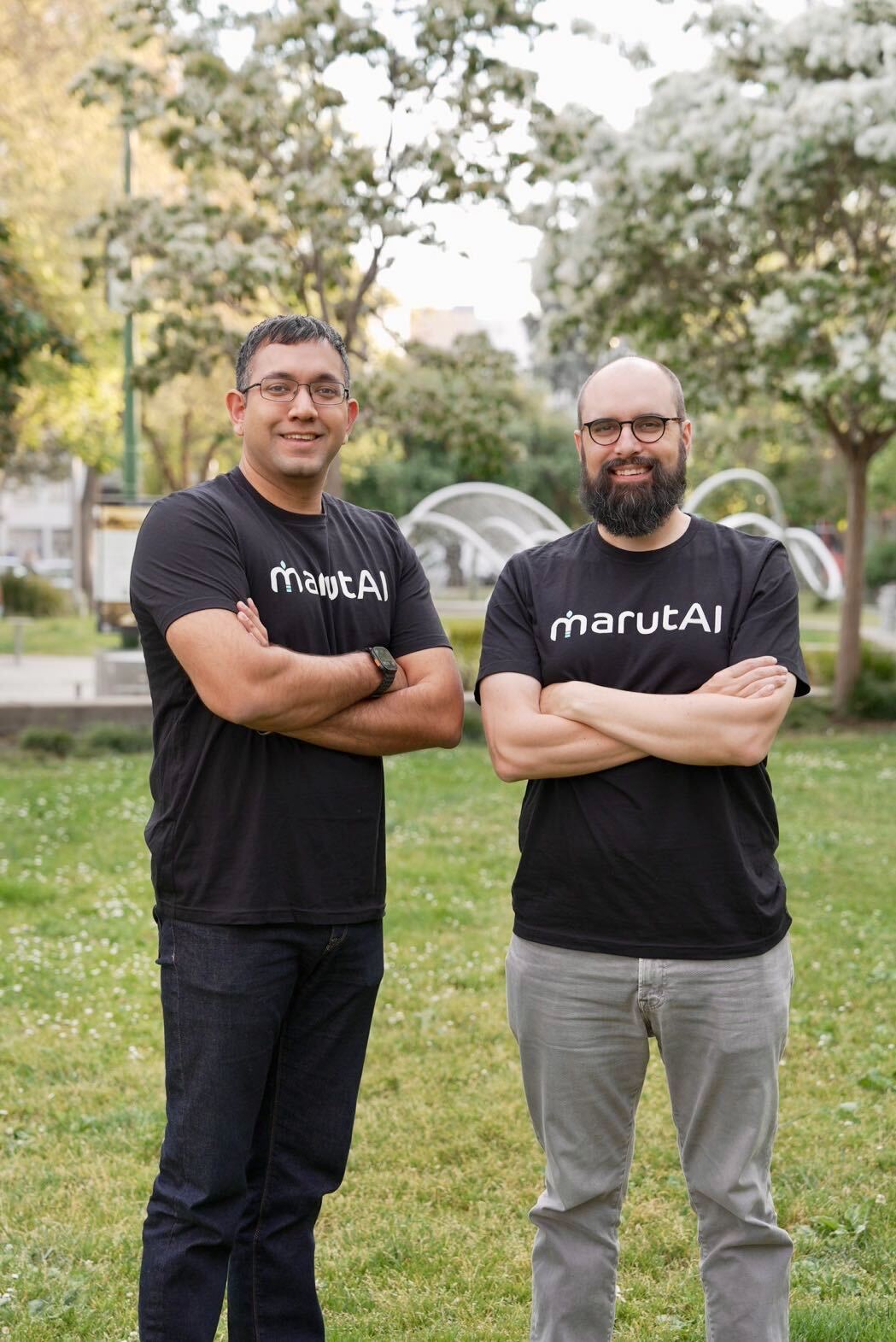MarutAI founders Preetam Dutta and Rob Bathurst